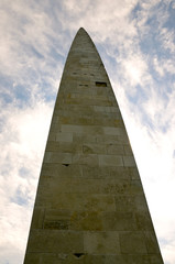 Obelisk auf dem sowjetischen Soldatenfriedhof in Tallinn, Estland