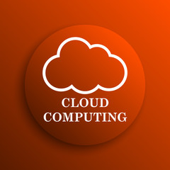 Cloud computing icon