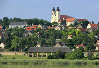 The Tihany peninsula in Hungary
