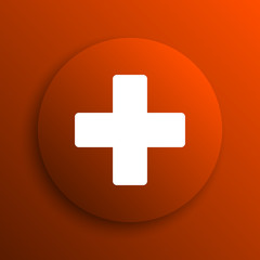 Obraz premium Medical cross icon