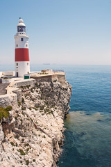 Fototapeta na wymiar Lighthouse of Gibraltar