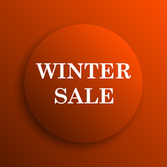 Winter sale icon