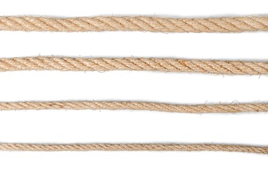 Rope, string, straight.