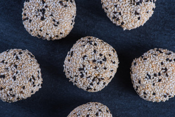Traditional homemade rice sweet, japanese mochi