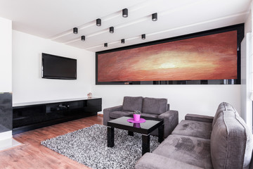 Elegant sitting room