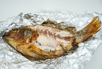 Salt Crusted Grilled Fish