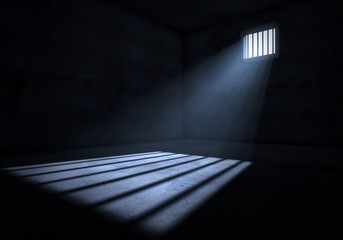 Light in prison cell - 86240336