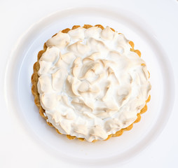 Cake or Lemon pie with meringue - 86242917