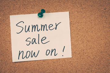 Summer sale