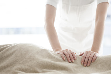 Female masseuse