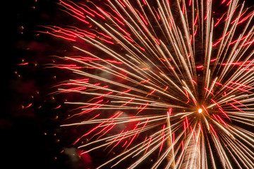 Beautiful 4th Of July fireworks.