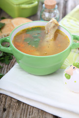 Chicken soup