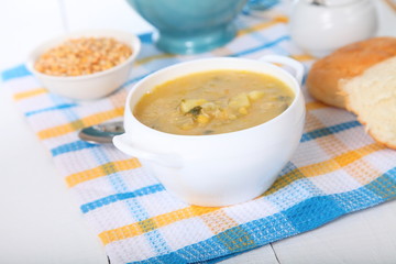 Pea soup