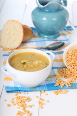 Pea soup