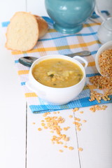 Pea soup