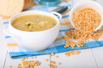 Pea soup