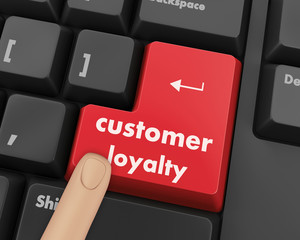Fototapeta premium customer loyalty