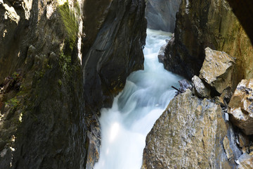 rapid mountain brook