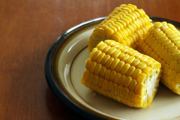 Boiled corn