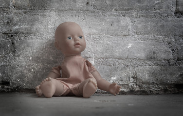 Abandoned doll
