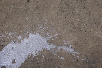 abstract paint fall on floor