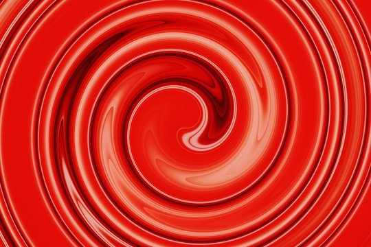 Abstract Red Spiral