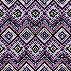 Hand drawn painted seamless pattern. Vector illustration