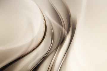 Brown Gray Amazing Abstract Waves Background - obrazy, fototapety, plakaty