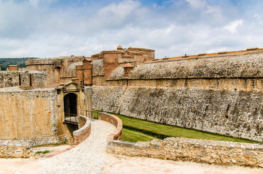 Festung salses le chateau in Roussillon
