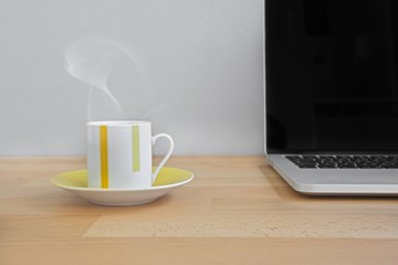 Coffee Computer Coffee Break Business