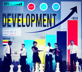 Development Goals Growth Improvement Strategy Concept