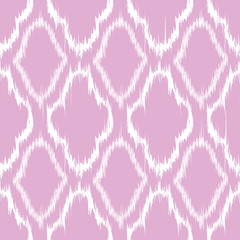 Ikat seamless pattern design