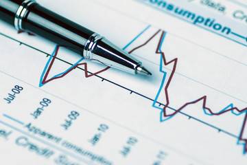 financial analysis concept