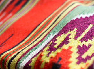 Fototapeta premium Traditional Ukrainian woven fabric