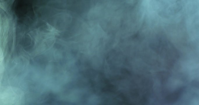 Smock on the black background for vfx