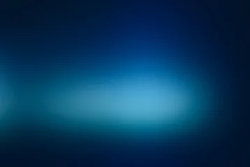 Fotobehang blauwe gradiëntachtergrond, abstracte illustratie van diep water © malija
