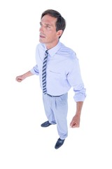 Fototapeta premium Standing businessman 