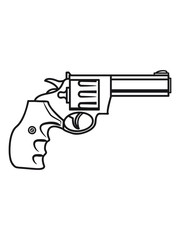 Weapons gun old revolver