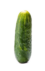 cucumbers isolated on white background