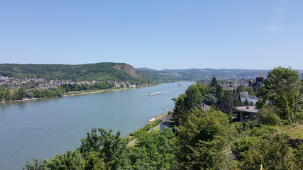 Fototapeta na wymiar Rhein bei Remagen