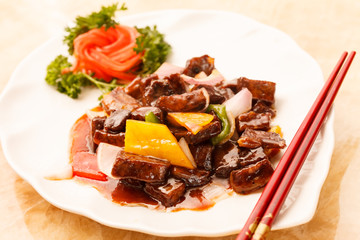 beef with vegetables