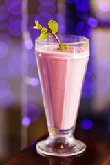 strawberry milkshake