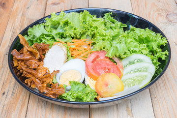 Delicious salad for health