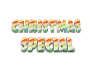 christmas Special 3d wort