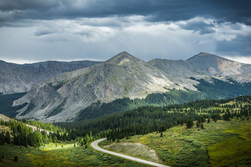 View From Cottonwood Pass, Colorado Continental Divide
