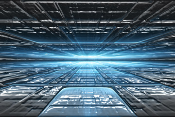 Abstract futuristic background