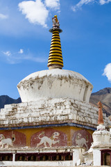 Lamayuru buddhist monastery. Ladakh in the north India.