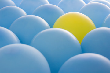 Balloons of different