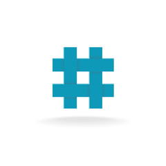 Hashtag symbol