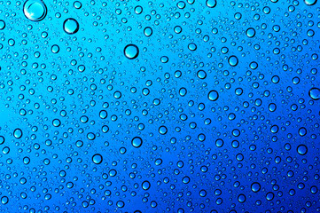  drops on glass